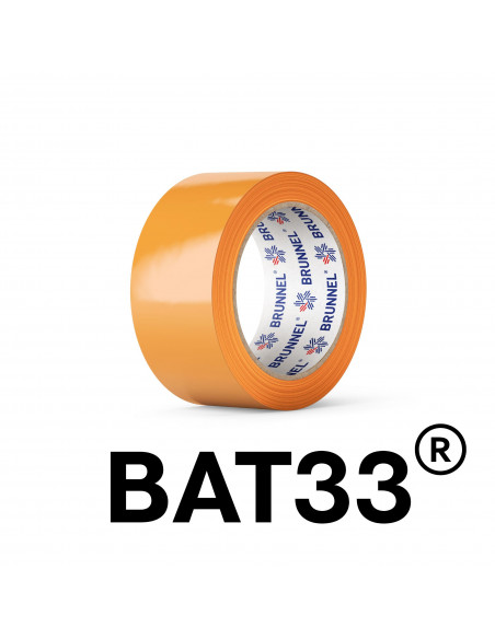 Ruban Adhésif PVC Orange bat33
